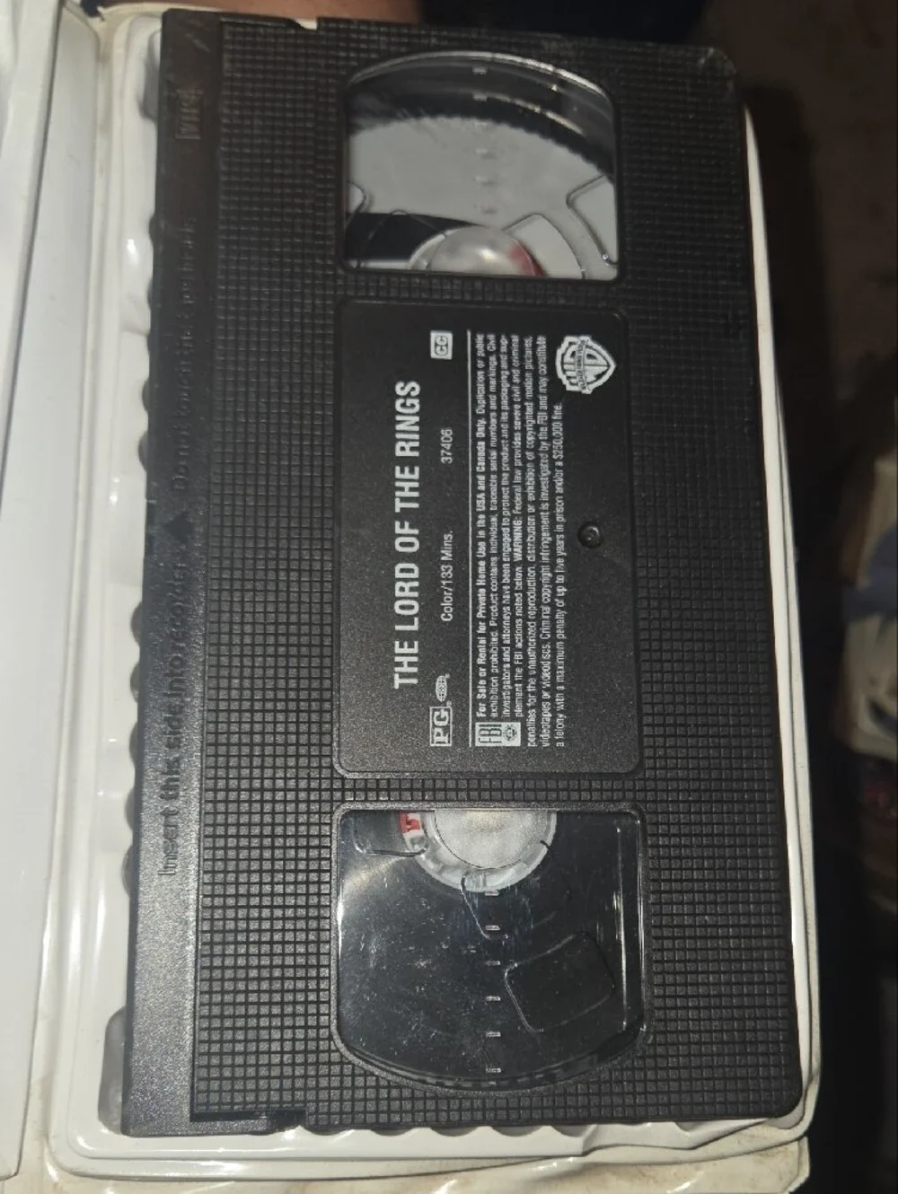 The Lord Of The Rings Vhs